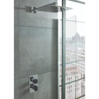 JTP Axel 2 Outlet Thermostatic Concealed Shower Valve/Matt Black - Various Colour - Image 4
