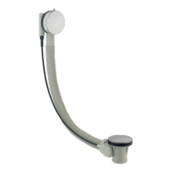 JTP Freeflow Bath Filler & Pop Up Waste 1050mm Long Chrome