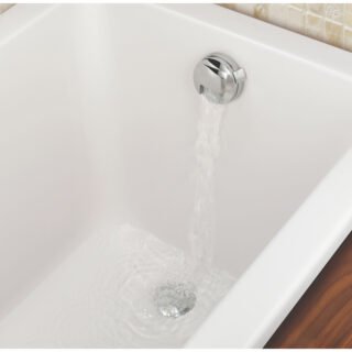 JTP Slimline Exofil Bath Waste 600mm Long Chrome - Image 3