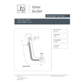 JTP Click Clack Exofil & Waste Chrome - Image 2