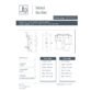 JTP Grosvenor 3 Outlet 3 Handle Lever Thermostatic Concealed Shower Valve - Various Colour - Image 2
