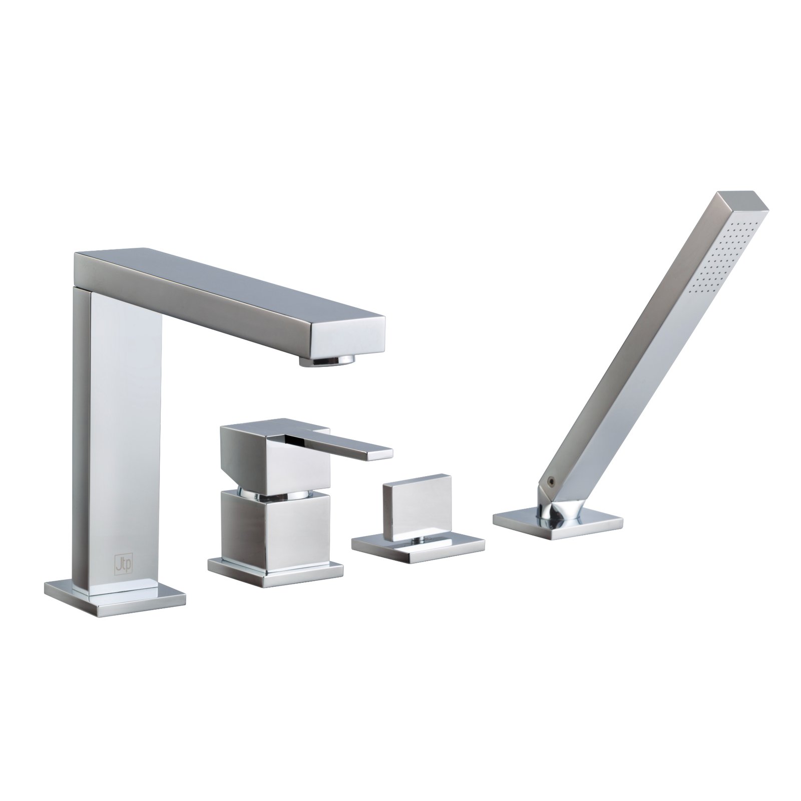 JTP Athena 4 Hole Bath Shower Mixer Tap Pillar Mounted Chrome