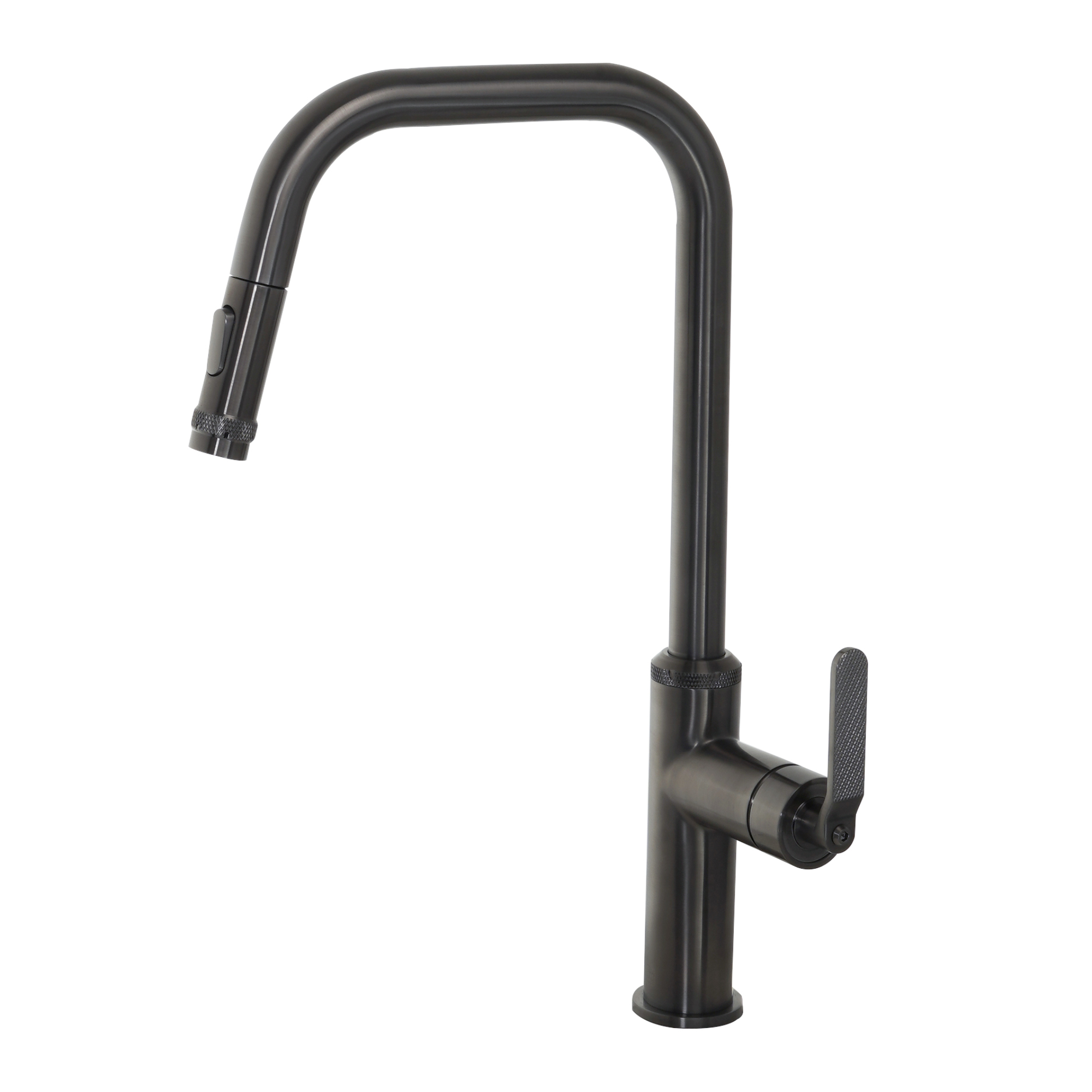 JTP Decor Single Lever Kitchen Sink Mixer Tap Pull Out – Various Colour - Brushed Black