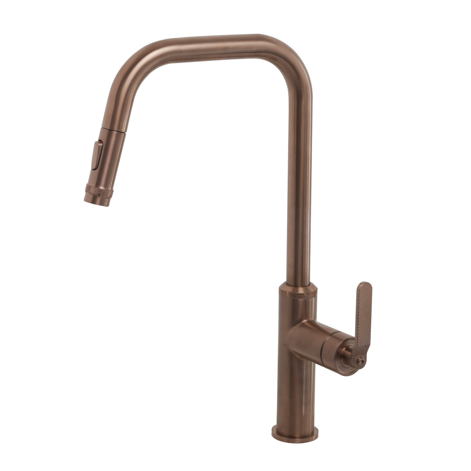 JTP Decor Single Lever Kitchen Sink Mixer Tap Pull Out – Various Colour - Brushed Bronze