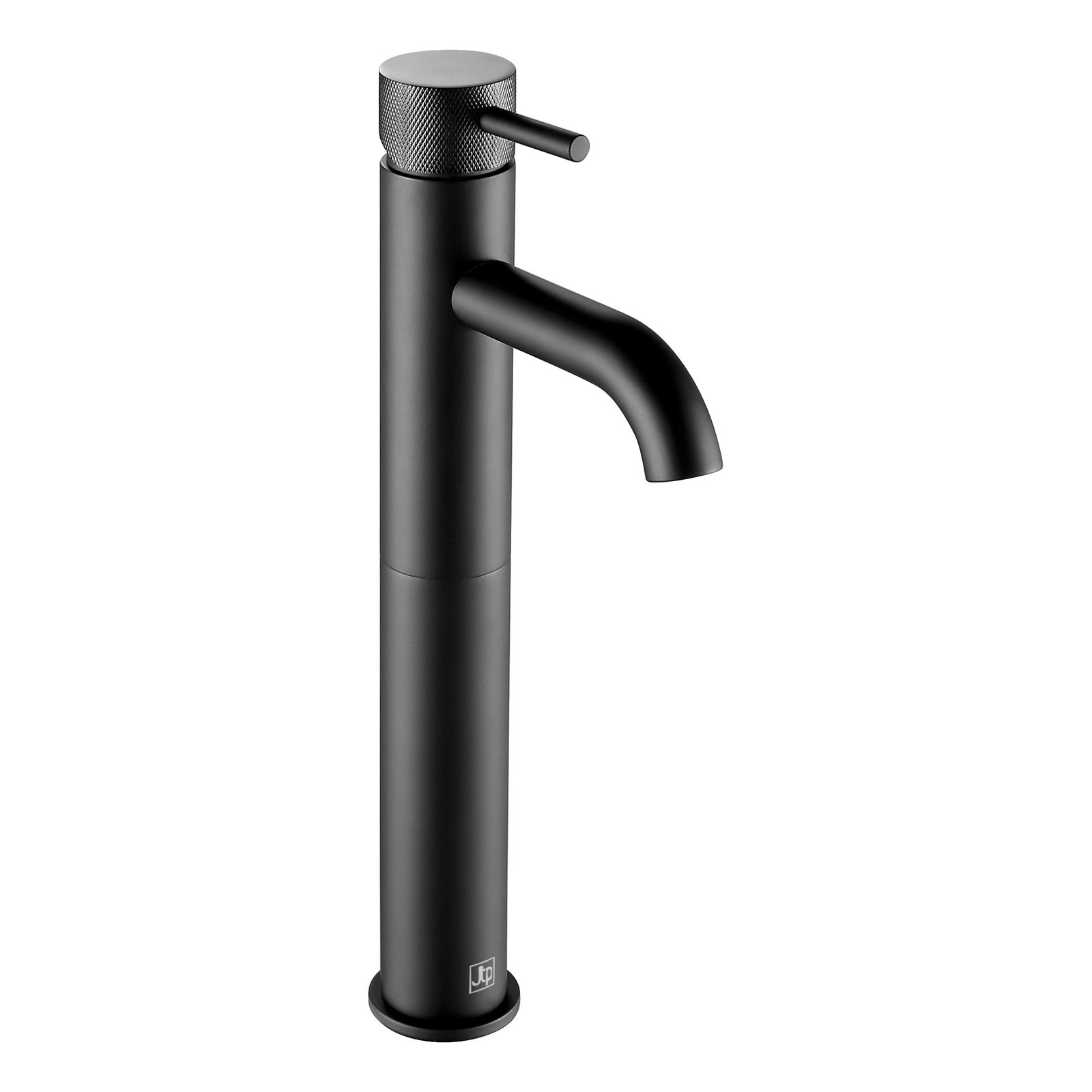JTP Vos Tall Basin Mixer Tap With Designer Handle – Various Colour - Matt Black