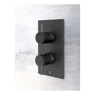 JTP Vos 1 Outlet Thermostatic Concealed Shower Valve With Designer Handle - Various Colour - Image 3