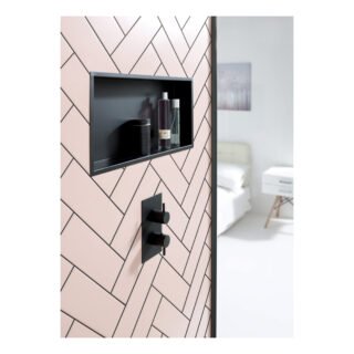 JTP Vos 2 Outlet Thermostatic Concealed Shower Valve With Designer Handle - Various Colour - Image 4