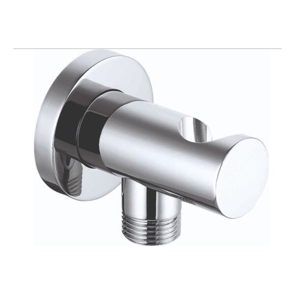 JTP Minimalist Shower Outlet Elbow Wall Support Chrome