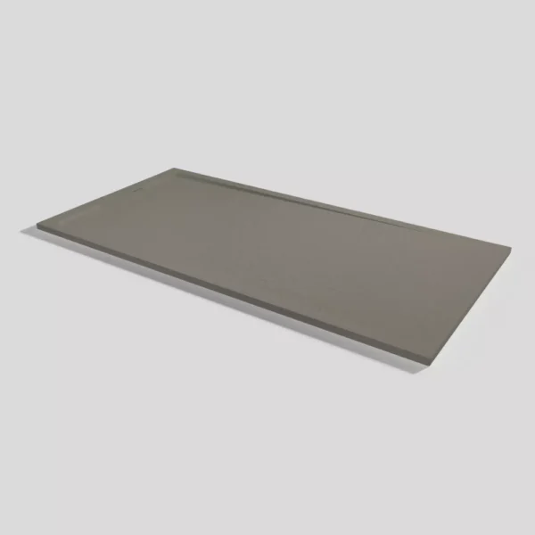 Acquabella Halo Slate Rectangular Shower Tray - Fango