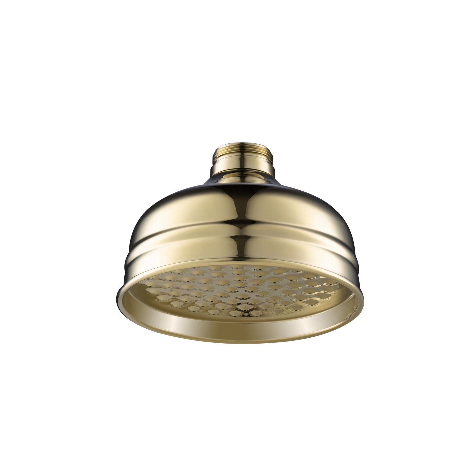 JTP Victorian Fixed Shower Head – 125mm Diameter – Various Colour - Antique Brass