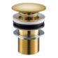 JTP Unslotted Click Clack Bath Waste - Various Colour