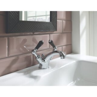 JTP Grosvenor Lever Basin Mixer Tap With Pop Up Waste - Various Colour - Image 3