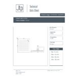 JTP Glide Ultra-Thin Square Ceiling Mounted Fixed Shower Head - Chrome - Various Diameter - Image 2