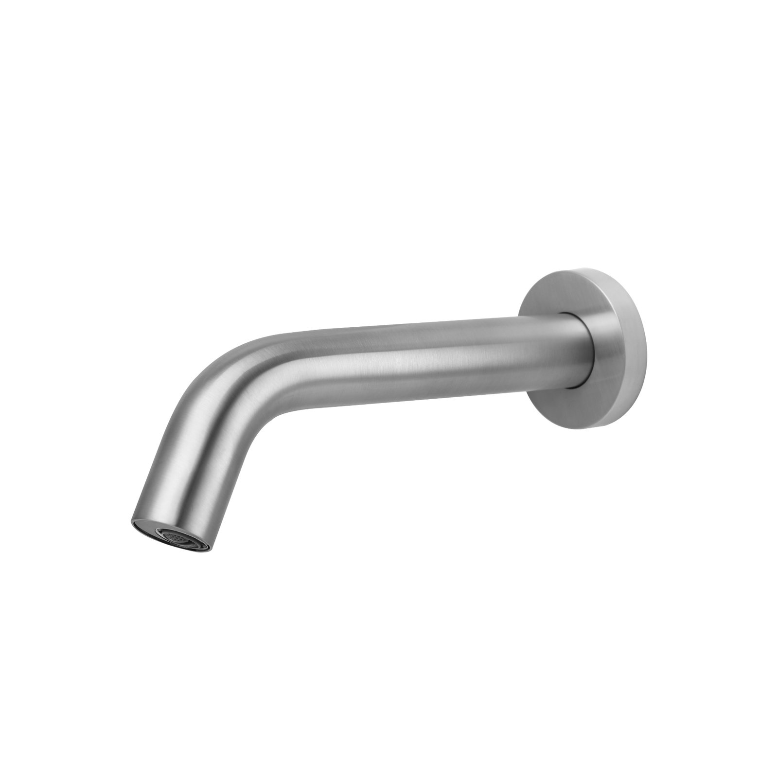JTP React Sensor Wall Spout Without Pop-Up Waste – Various Colour - Stainless Steel