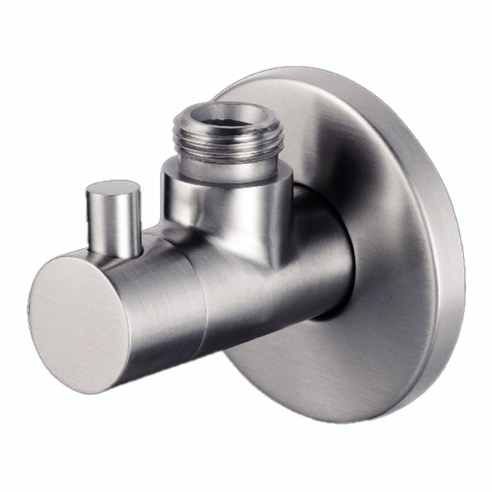 JTP Inox Angle Shower Valve Stainless Steel