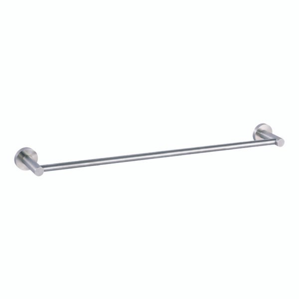 JTP Inox Single Towel Rail Stainless Steel