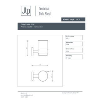 JTP Inox Tumbler Holder Stainless Steel - Image 2