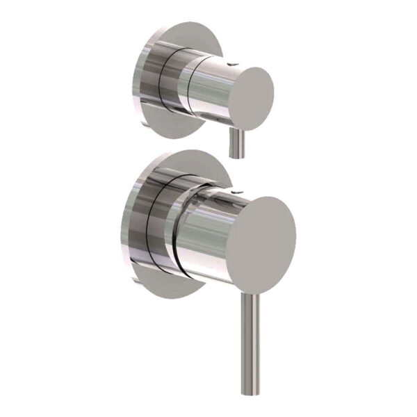 JTP Inox Single Lever Concealed Diverter Valve Stainless Steel