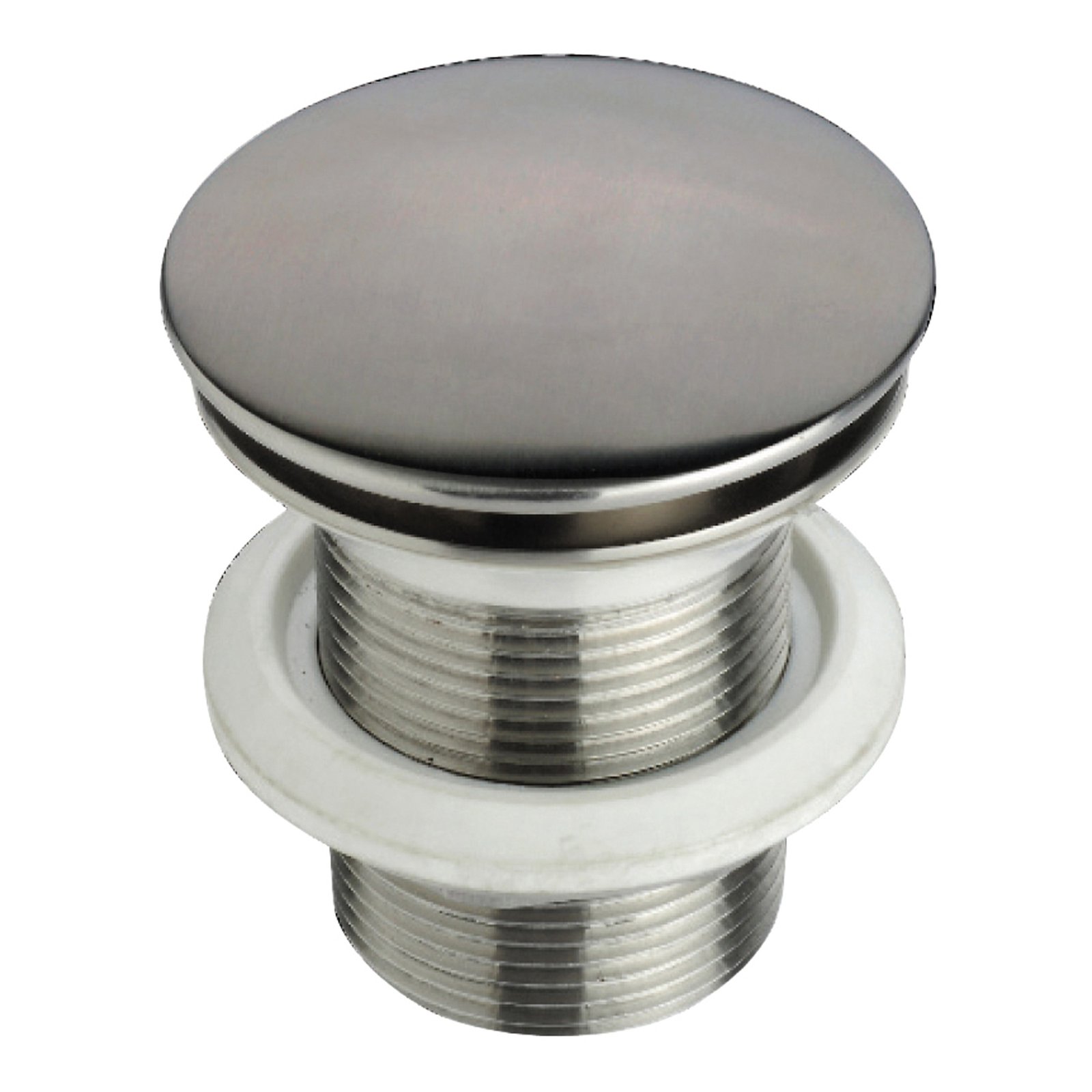JTP Inox Unslotted Freeflow Basin Waste Stainless Steel