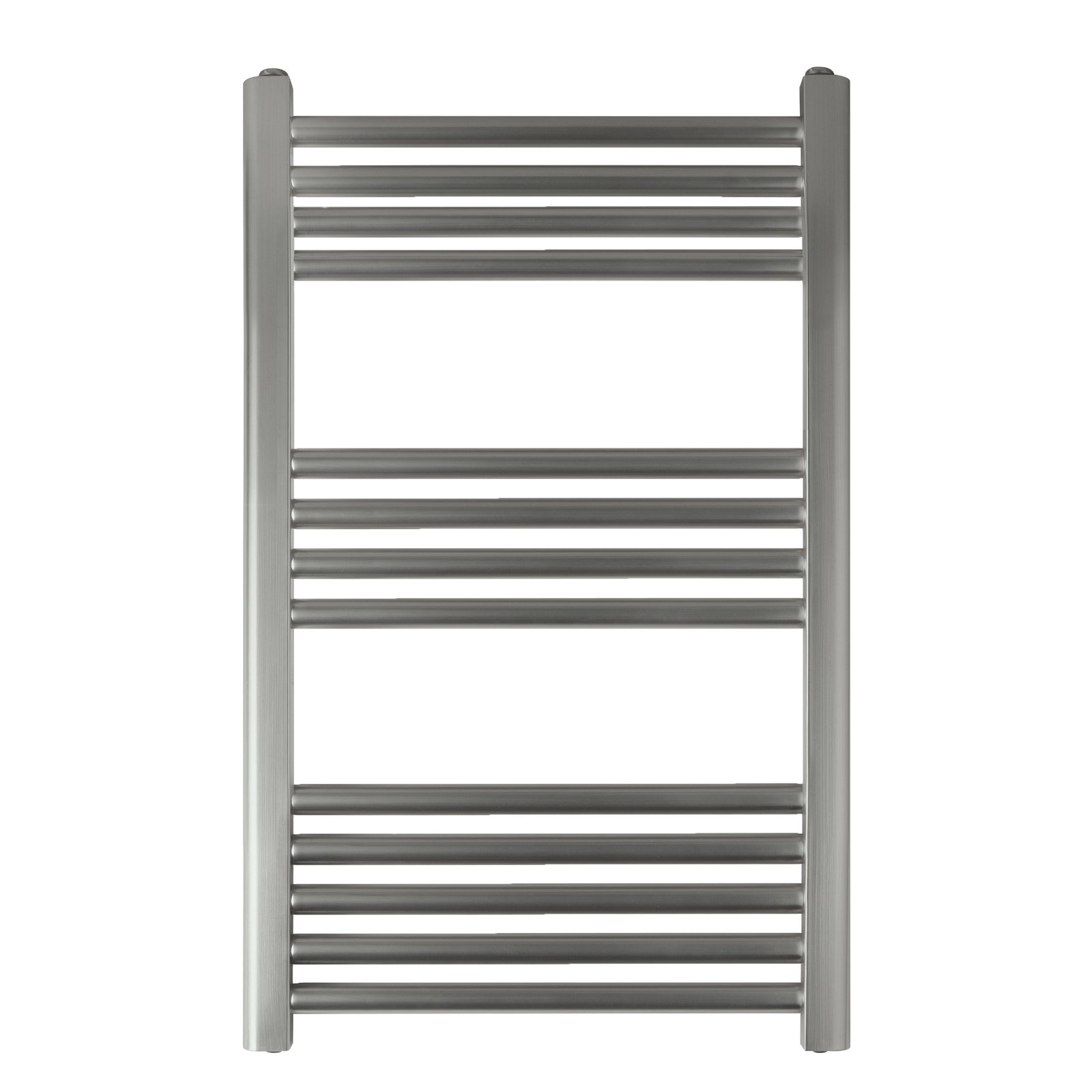 JTP Inox Straight Heated Towel Rail – Stainless Steel – Various Size - 800mm x 500mm