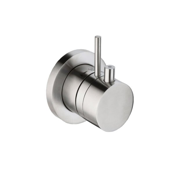 JTP Inox 1 Outlet Mixer Valve Stainless Steel