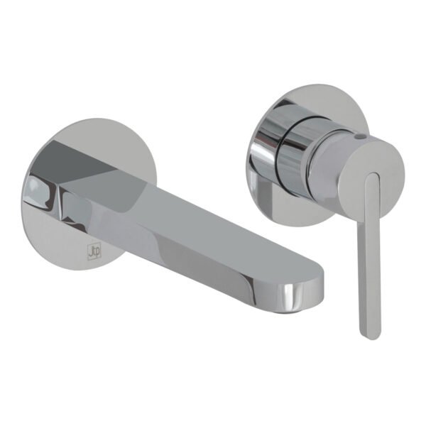JTP Kio Wall Mounted Basin Mixer Tap Chrome