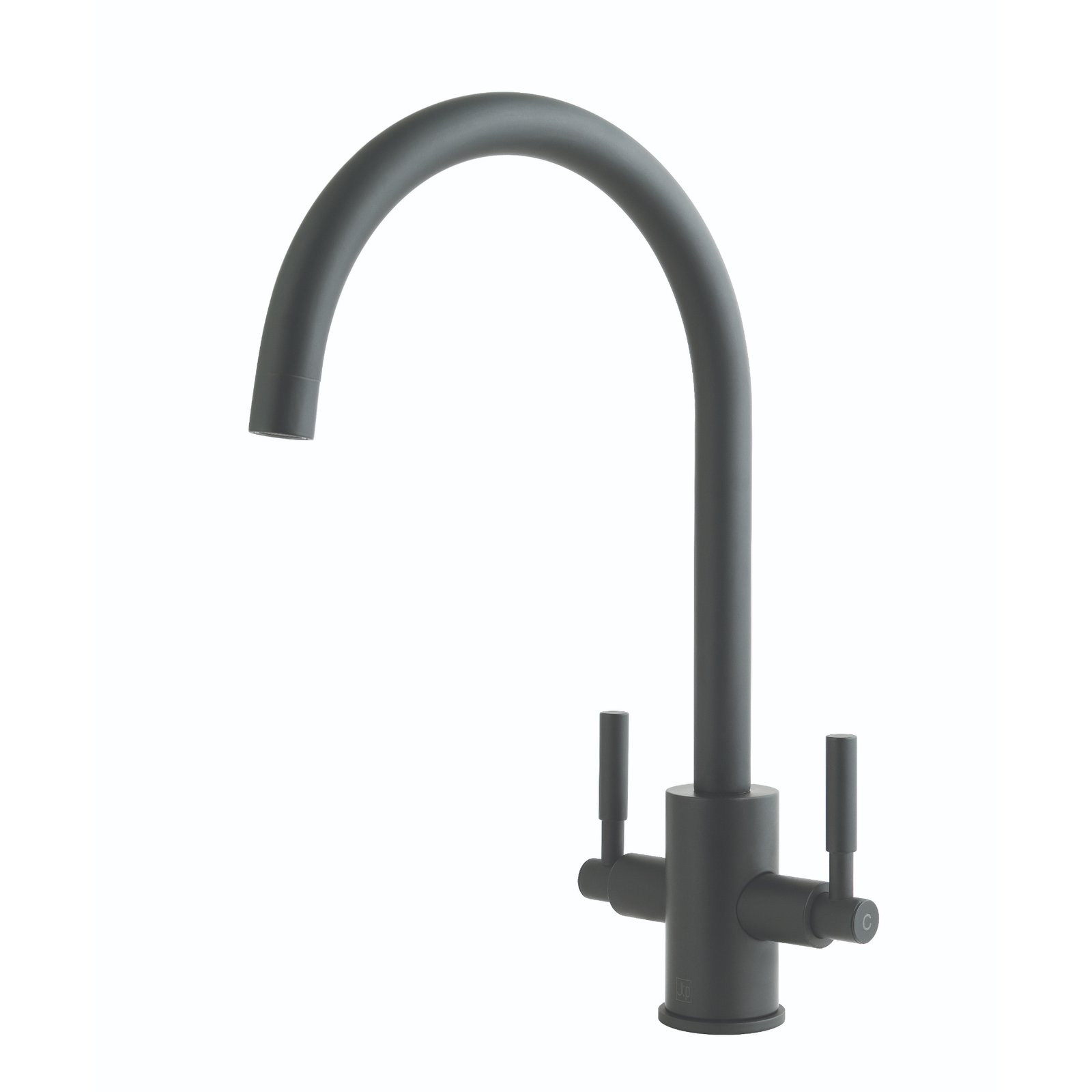 JTP Newbury Kitchen Sink Mixer Tap With Swivel Spout – Various Colour - Matt Black