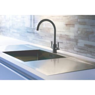JTP Newbury Kitchen Sink Mixer Tap With Swivel Spout - Various Colour - Image 4