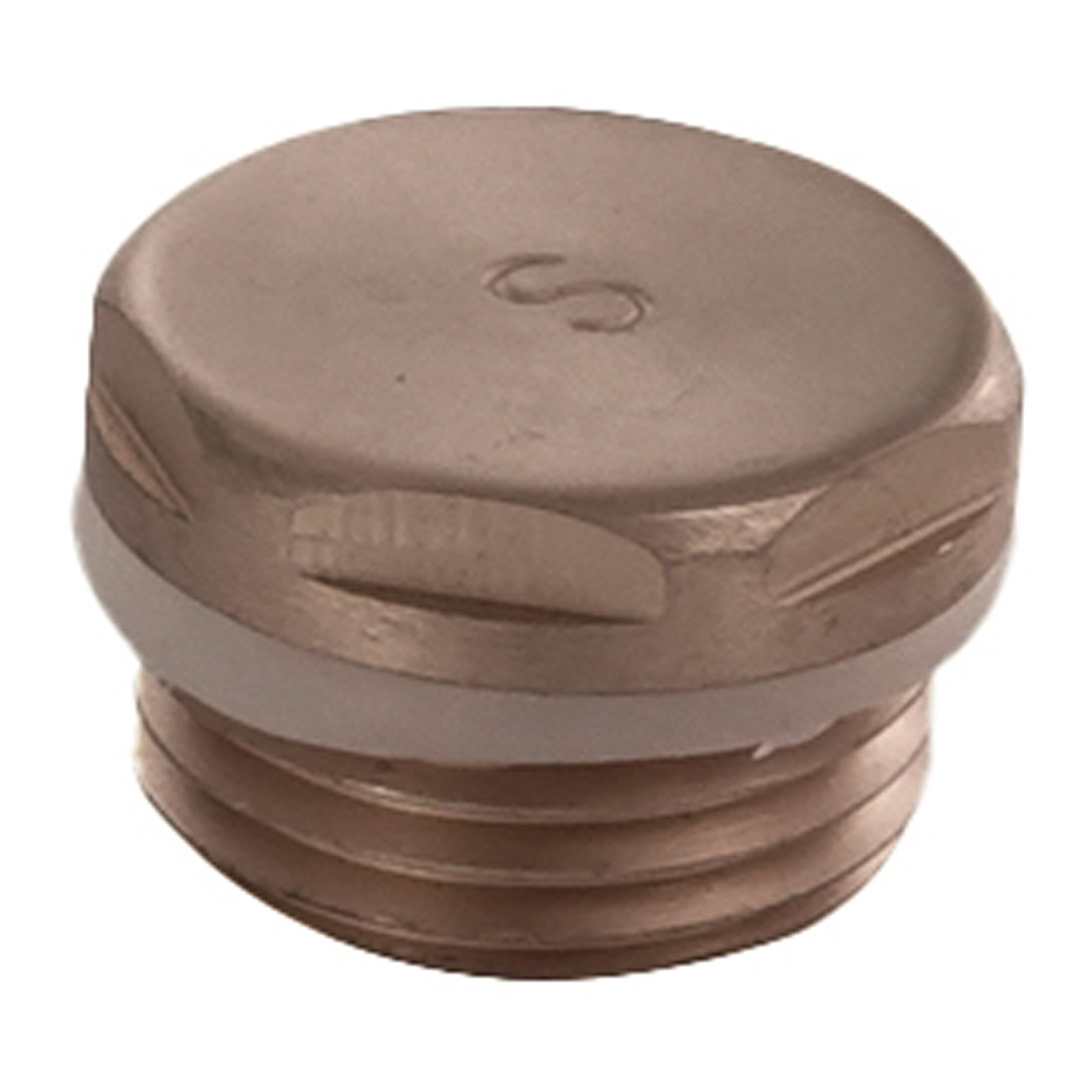 JTP Radiator Blanking Plug – Various Colour - Brushed Bronze