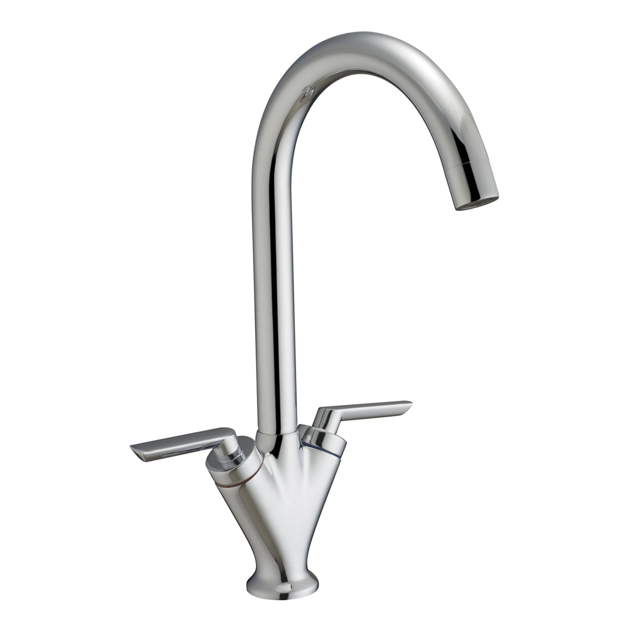 JTP Reach Kitchen Sink Mixer Tap & Swivel Spout Chrome