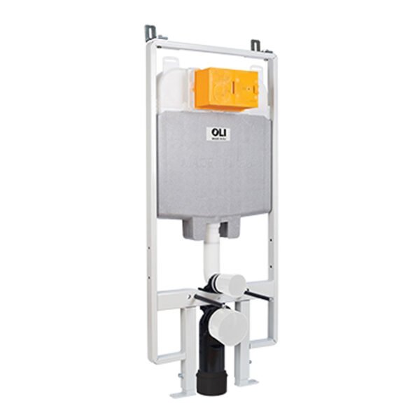 JTP Slim Wall Mounted Wc Frame And Dual Flush Cistern 1200mm X 500mm