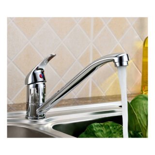 JTP Topmix Mono Kitchen Sink Mixer Tap & Swivel Spout Chrome - Image 3