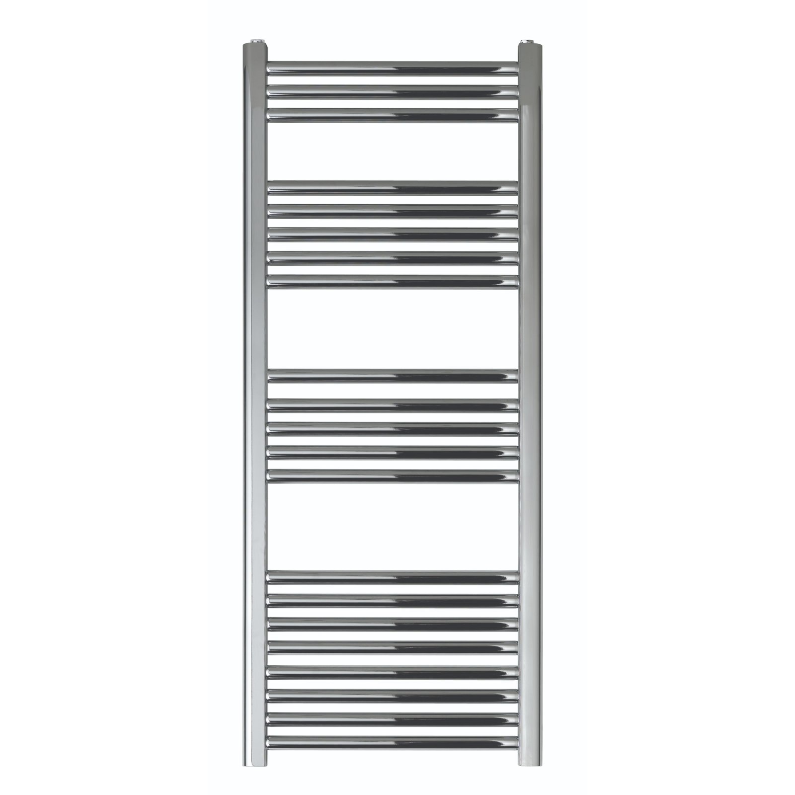 JTP Vos Straight Heated Towel Rail – Chrome – Various Size - 1200mm x 500mm