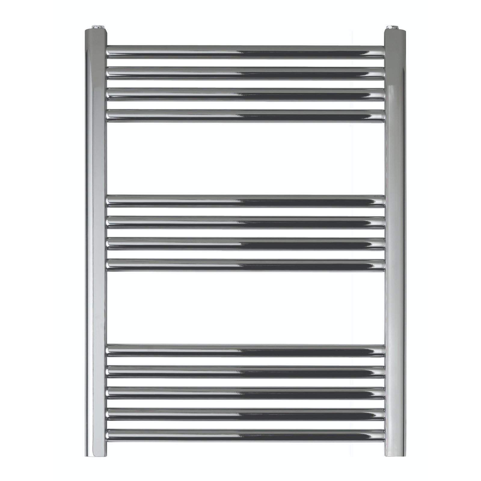 JTP Vos Straight Heated Towel Rail – Chrome – Various Size - 800mm x 600mm