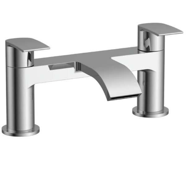 Kartell Bella Deck Mounted Bath Filler Tap - Chrome