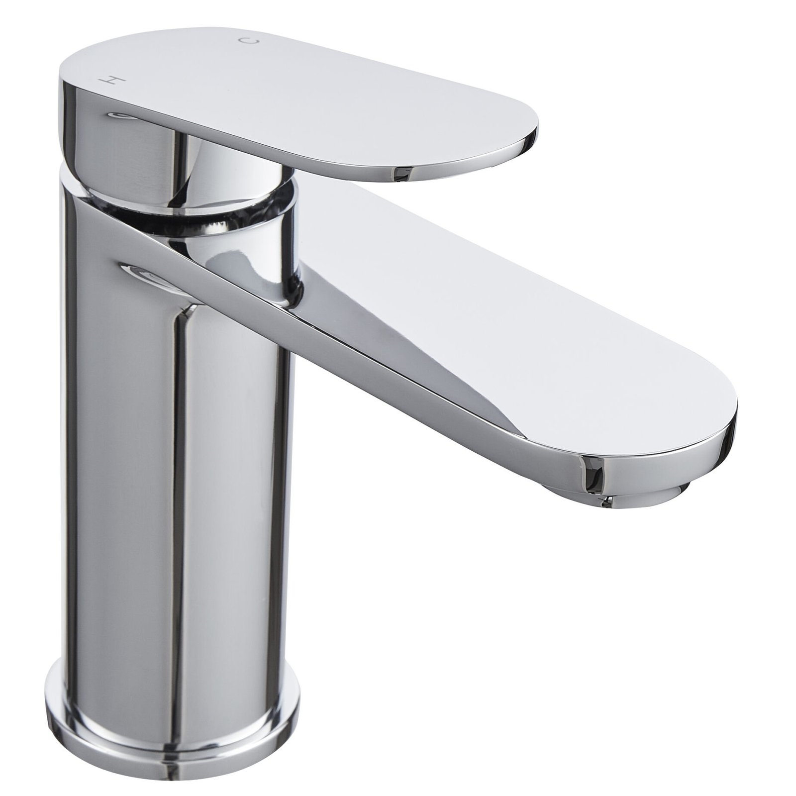 Kartell Excel Deck Mounted Mono Basin Mixer Tap With Click Waste - Chrome