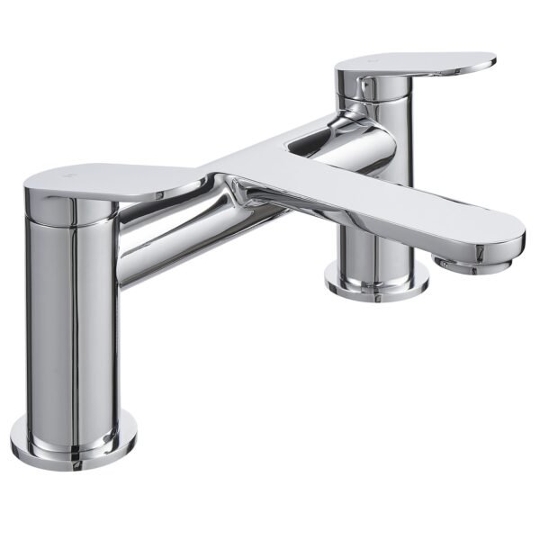 Kartell Excel Deck Mounted Bath Filler Tap - Chrome