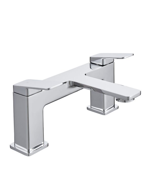 Kartell Fine Deck Mounted Bath Filler Tap - Chrome