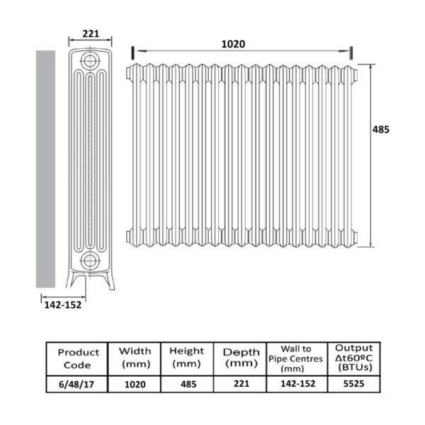 Kartell Column Radiator - Dark Grey - Image 3