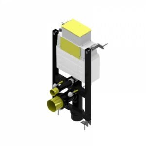 Kartell Keytec WC Frame With Concealed Cistern For Wall Hung Toilets - 780mm-980mm X 420mm X 155mm