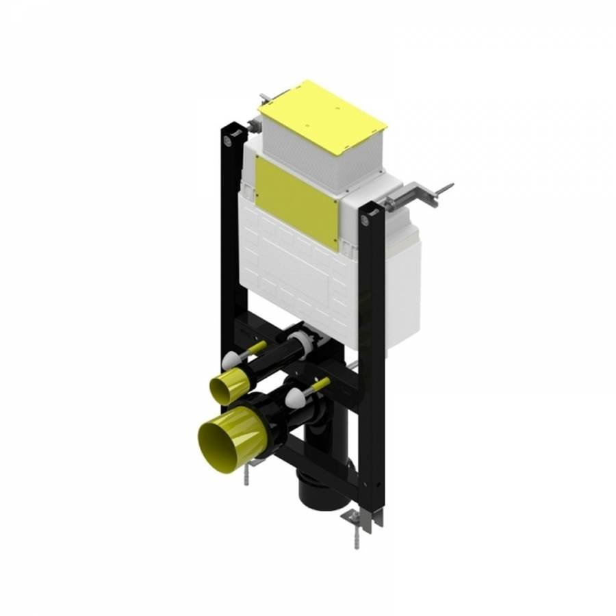 Kartell Keytec WC Frame With Concealed Cistern For Wall Hung Toilets - 780mm-980mm X 420mm X 155mm