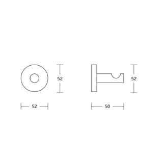 Kartell Plan Robe Hook - Chrome - Image 2