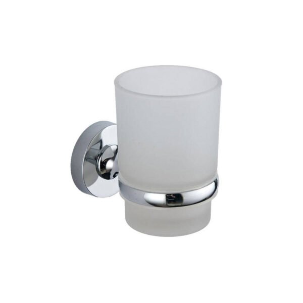 Kartell Plan Tumbler And Holder - Chrome
