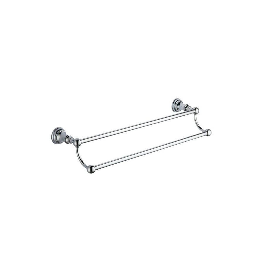 Kartell Astley Double Towel Bar - 664mm Long - Chrome