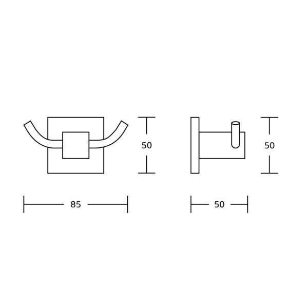 Kartell Pure Robe Hook - Chrome - Image 2