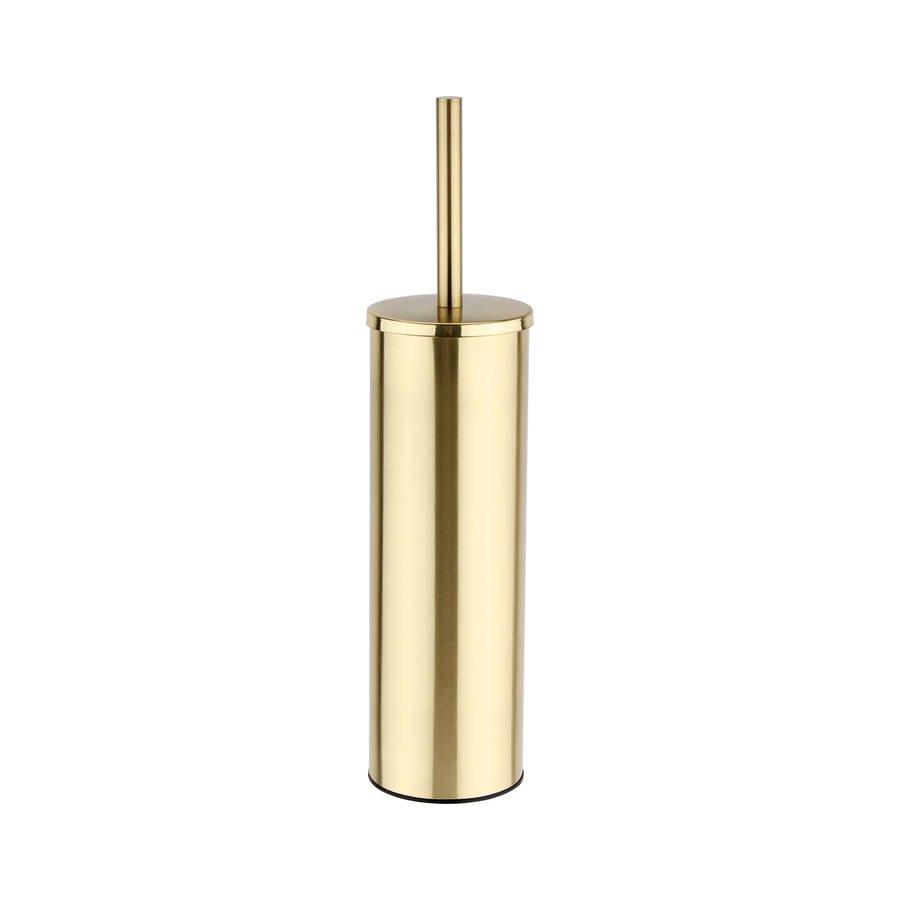 Kartell Ottone Wall Mounted Toilet Brush - Brushed Brass
