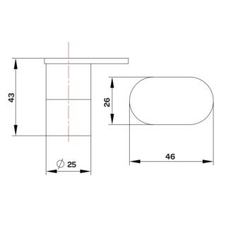 Kartell Nero Robe Hook - Matt Black - Image 2