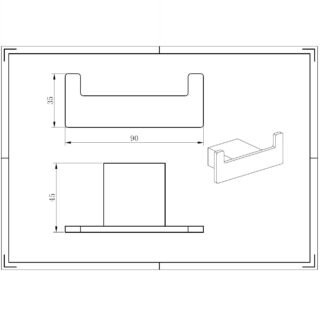 Kartell K-Vit Premium Robe Hook - Image 3