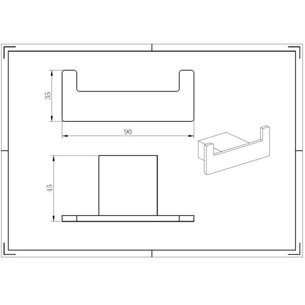 Kartell K-Vit Premium Robe Hook - Image 3