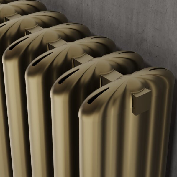 Kartell Niagara Vertical Column Radiator - Bronze - Image 2